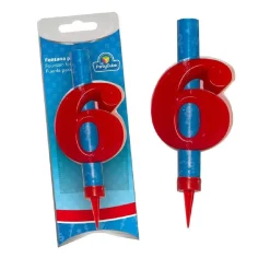 Best Vela pirotécnica con número 6 Artículos De Fiesta Y Regalos