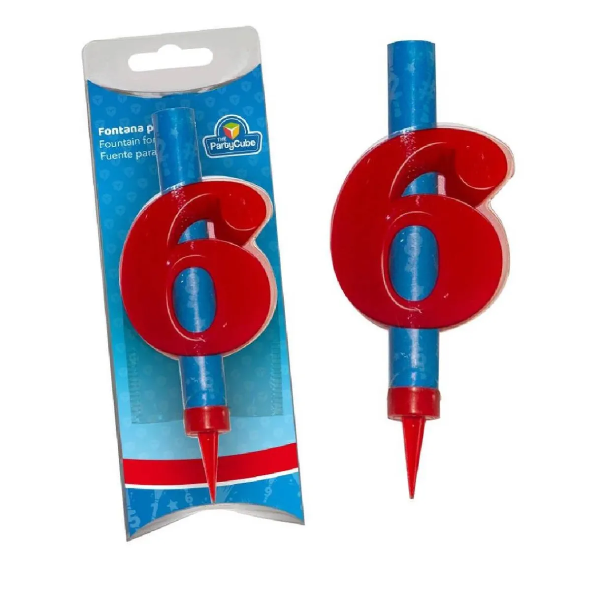 Best Vela pirotécnica con número 6 Artículos De Fiesta Y Regalos