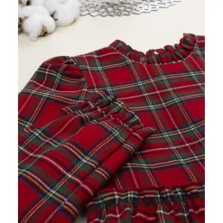 Sale Vestido niña tartán rojo con cremallera trasera Niña·Niña 2-10 Años|Niña 2-10 Años·Vestidos, Conjuntos Y Deporte