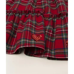 Sale Vestido niña tartán rojo con cremallera trasera Niña·Niña 2-10 Años|Niña 2-10 Años·Vestidos, Conjuntos Y Deporte