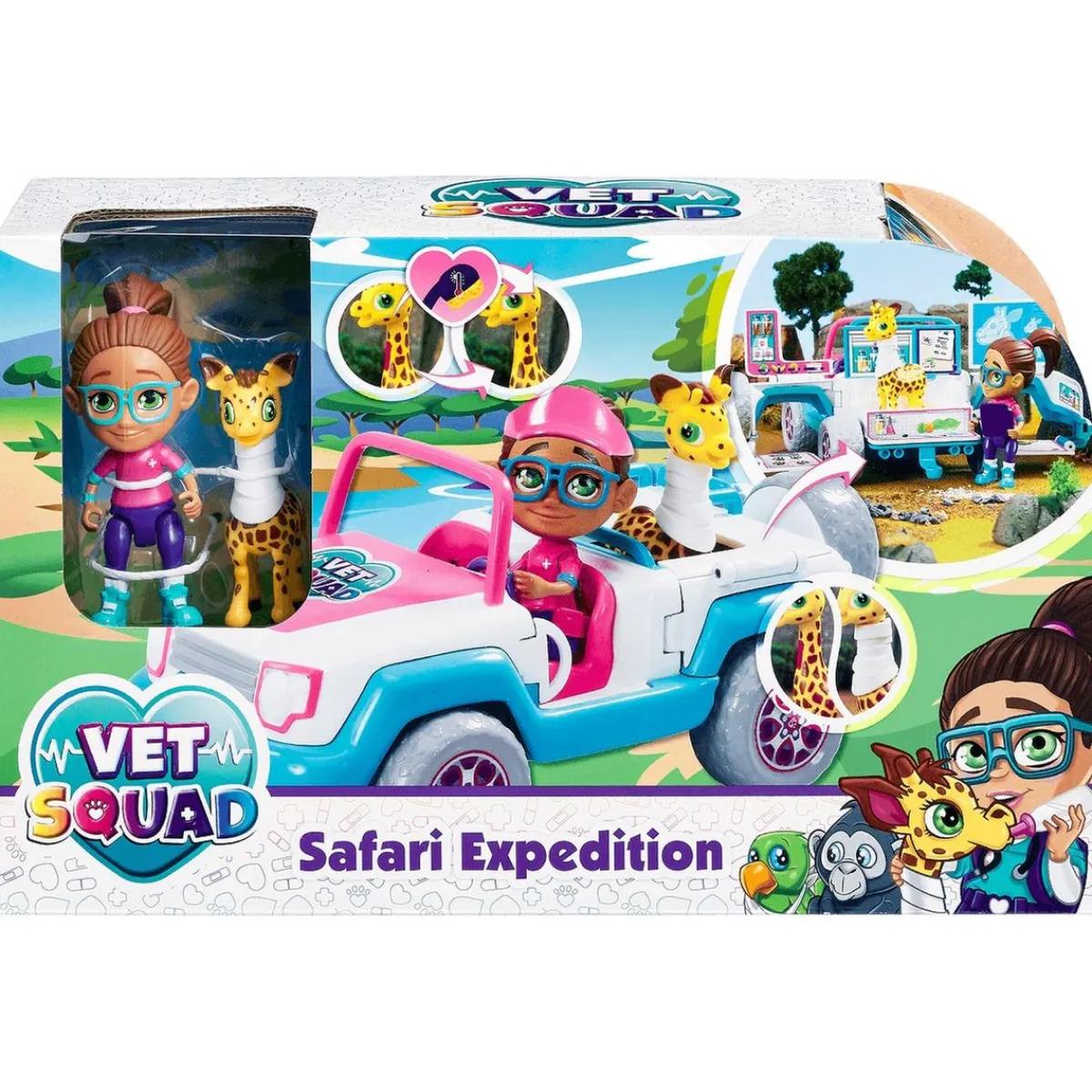 Sale Vet Squad - Yara 4x4 Expedición Safari Coleccionables Y Mini Mundos