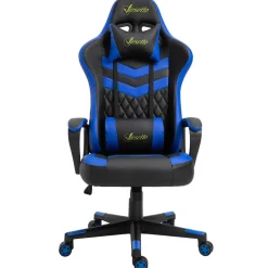 New Vinsetto - Silla Gaming azul-negro Videojuegos