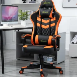 Vinsetto - Silla Gaming naranja-negro*Homcom Sale