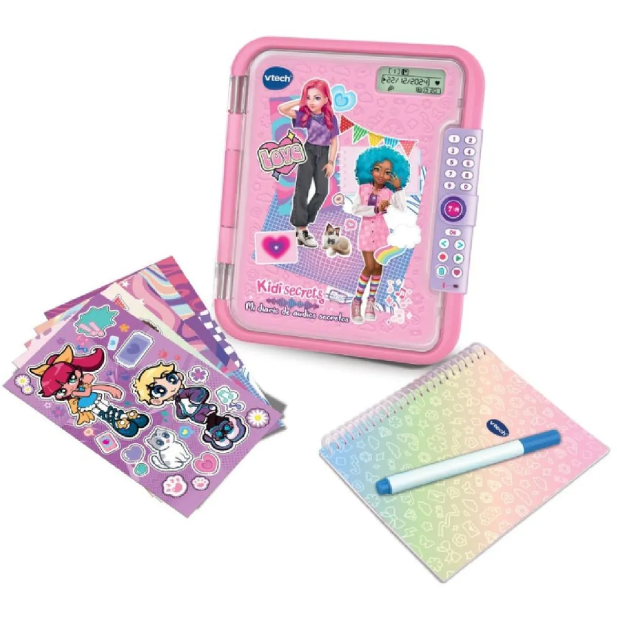 Clearance - Mi Diario de Audios Secretos KidiSecrets 365 Juguetes Educativos Y Libros