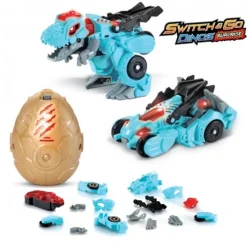 Online - Sorpresa de Switch&Go Dinos transformable en Dino-Car (Varios modelos) ㅤ Coleccionables Y Mini Mundos
