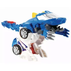 Online - Switch & Go Dinos Patrulla, tericinosaurio coche de policía transformable ㅤ Coleccionables Y Mini Mundos