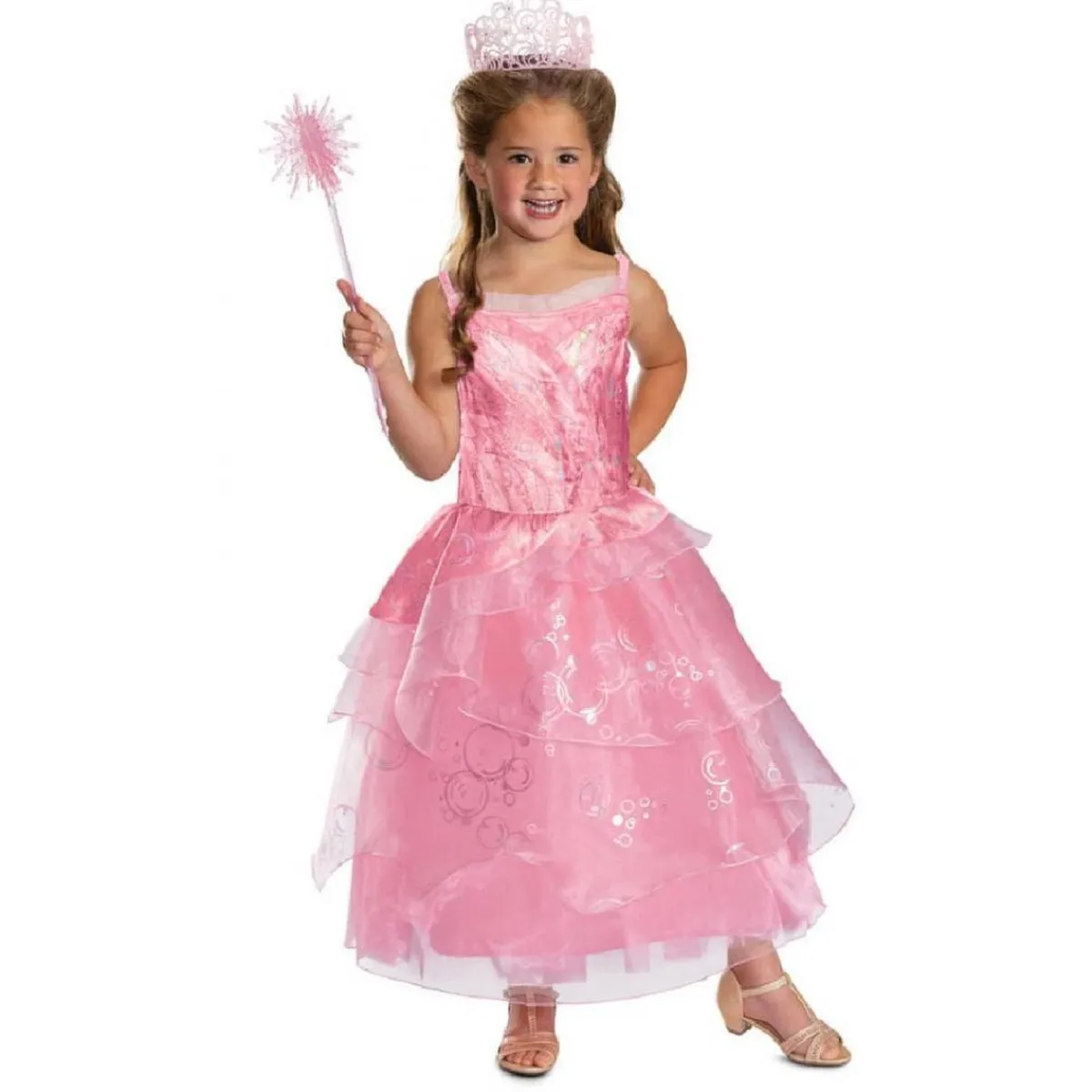 New Wicked - Disfraz infantil Glinda 5-6 años Disfraces|Halloween