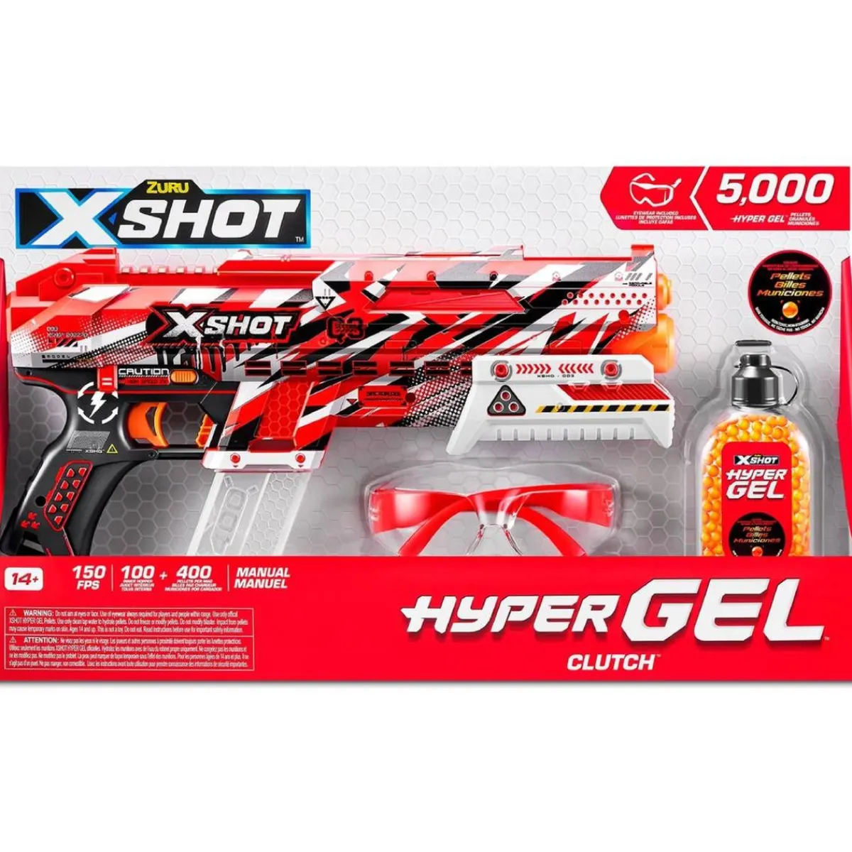 Discount X-Shot - Lanzador Hyper Gel ㅤ Nerf Y Blasters