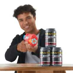 X-Shot - Pack 4 lanzadores + 24 dardos* Online
