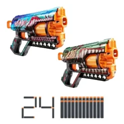Discount X-Shot - Pack 2 pistolas Skins Blaster Griefer Nerf Y Blasters