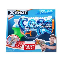 Hot X-Shot - Pistola de agua Fast-Fill Skins Nano (varios colores) Juguetes De Verano