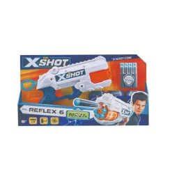 X-Shot - Reflex 6 con 16 dardos*ZURU Outlet