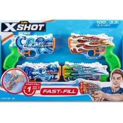 Sale X-Shot - Set de 4 lanzadores de agua Fast Fill Skins Juguetes De Verano