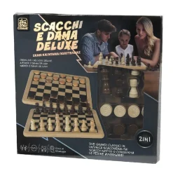 Discount - Juego de Damas y Ajedrez en madera Juegos Y Puzzles|Friki Zone