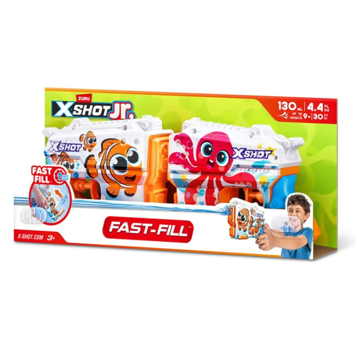 Sale X-Shot Pack 2 Pistolas de agua recarga rápida ㅤ Juguetes De Verano